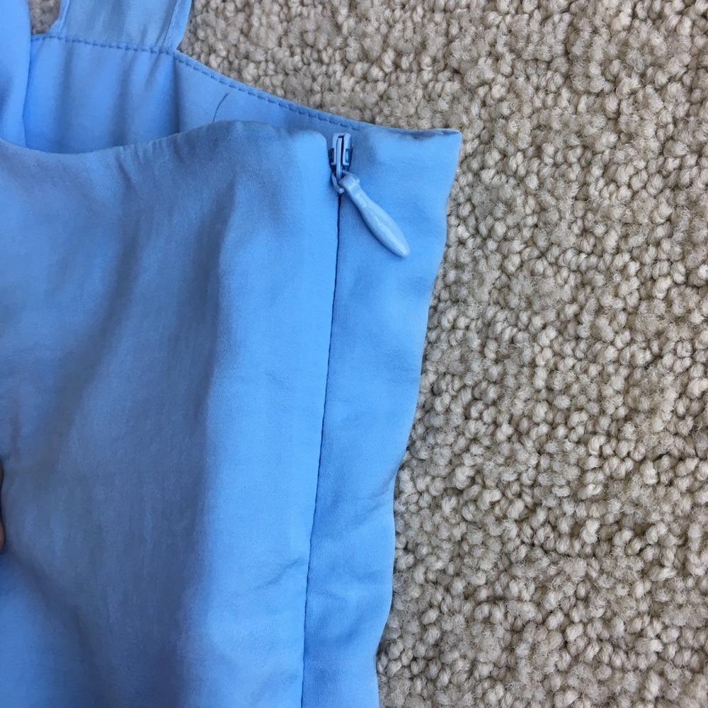 NWT BR Factory Light Blue Blouse - Picture 3 of 5